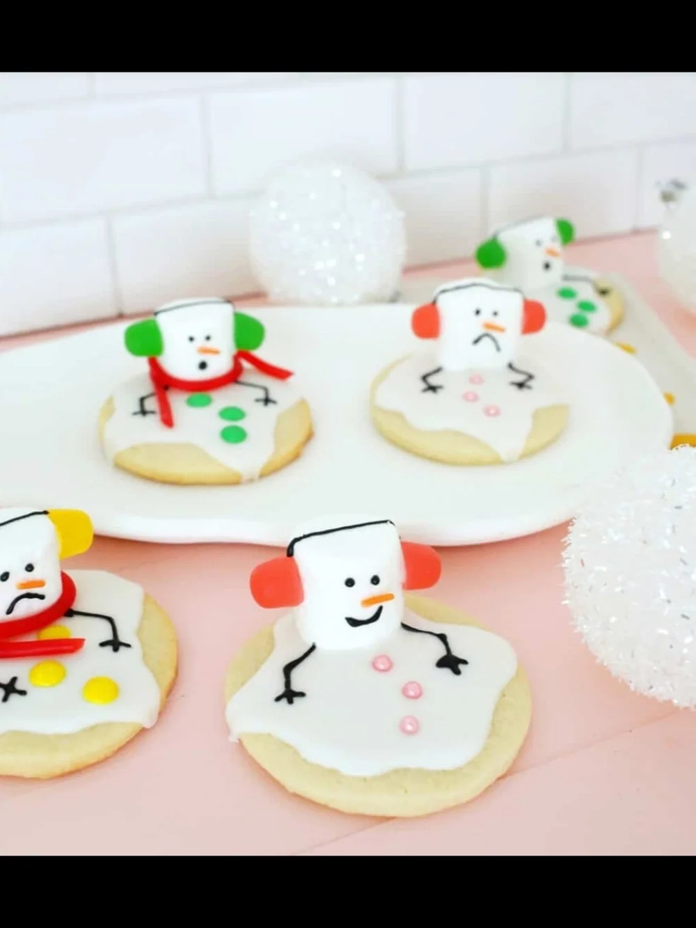 Cookie Cutters Christmas Holiday Wilton Snowman Top Hat, Circle Snowflake